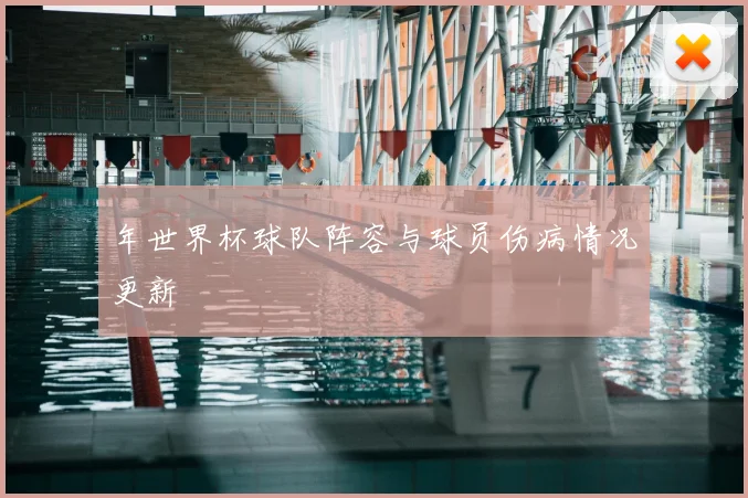 年世界杯球队阵容与球员伤病情况更新